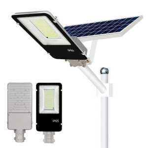Farola solar 200W 4000 Lúmenes panel orientable 6500K exterior IP65