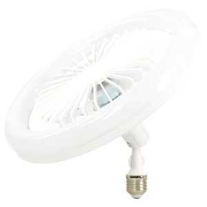 Ventilador de techo con luz CCT 30W, conector E27 y mando a distancia