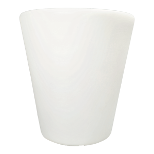 Macetero iluminado LED RGB, Ø38x40cm, IP54, Recargable, con control remoto