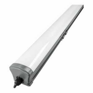 Regleta led estanca IP65, 120 cm, 48W, 6000K, 90lm/w, acabado gris